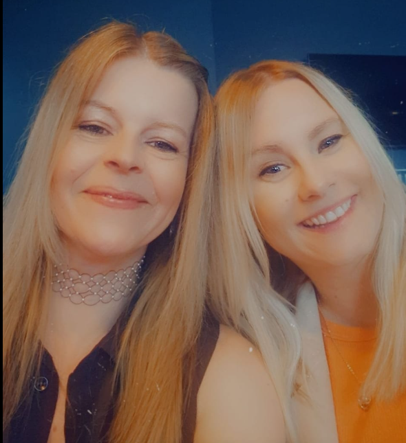 Karen and Natalie pictured